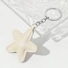 1pc Unisex Five-Pointed Star Keychain With PU & Padding Star Pendant Couple Gift Bag Decoration Hanging Ornament