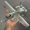 1/62 A-10 Thunderbolt II Warthog Самолет Сплав Металл Литой Модель Самолета Коллекция Любителей Украшения со Звуком и Светом Мальчики