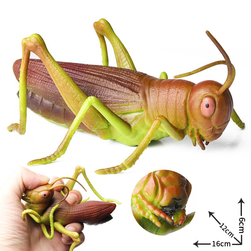 Oenux Насекомое Животное Дикая Рептилия Модель Мягкий TPR Богомол Ящерица Хамелеон Домашняя муха Геккон Фигурки Хэллоуин Розыгрыш Детская Игрушка