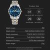 POEDAGAR Luxury Men Watches Business Fashion Man Wristwatch Waterproof Luminous Date Week Quartz Men's Watch