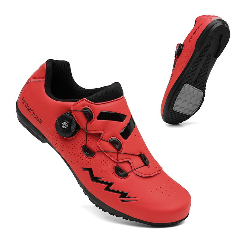 2024 Велообувь Велокроссовки Шипы Нескользящие Мужские Туфли для Горного Велоспорта Велосипедная Обувь Дорожная Обувь Обувь для Скорости