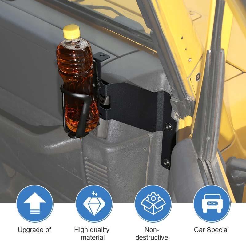 Car Central Console Water Cup Mobile Phone Stand Bracket Fit For Jeep Wrangler TJ 1997-2006 Car Interior Accessories