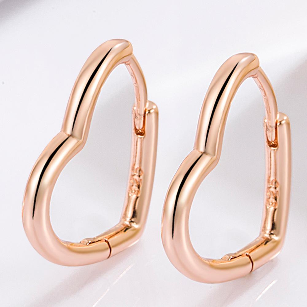 Корейская версия женских сережек Temperament Hollow Love, серьги Sweet Peach Heart от Ins Niche Design Sense