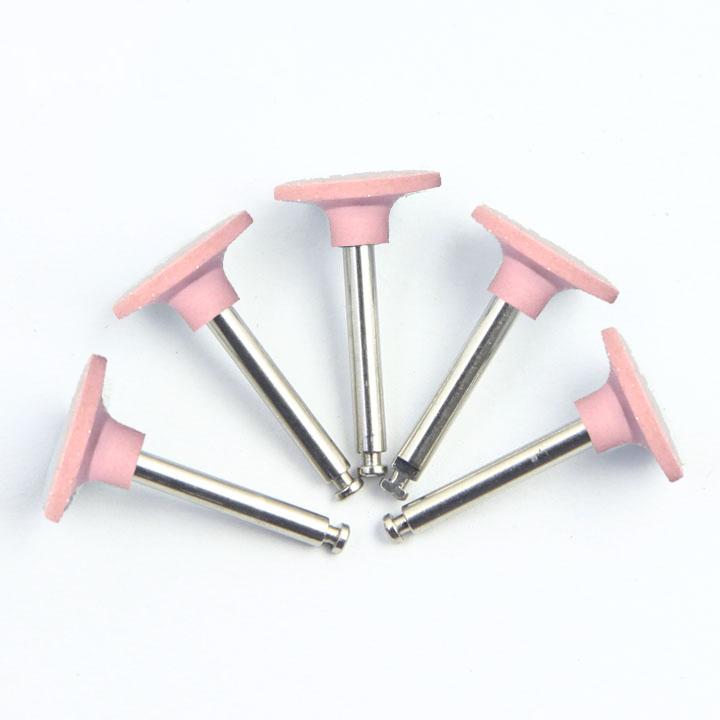 Silicone Polisher Kit For Low-Speed Handpiece Grinding Head Dental Composite Kit Porcelain/Natural Teeth/Amalgam/Metal Polishing