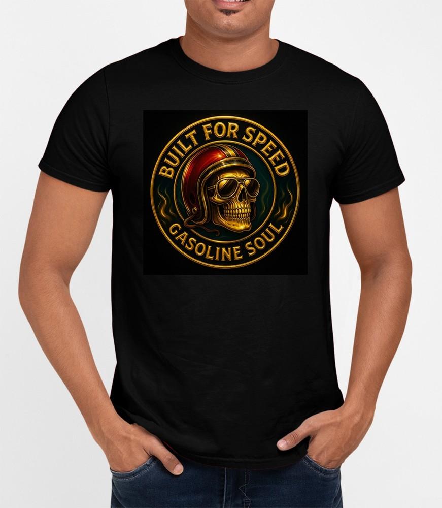 Built For SpeedBiker 80s T-Shirt Cool Retro Movie Film Classic Tee Gift Xmas Unisex T-Shirt