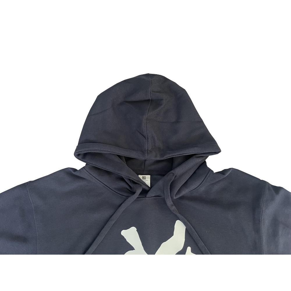 Harajuku Retr Новый узорный принт с цветочным принтом, свитер с капюшоном, повседневный свободный свитшот в стиле хип-хоп для пар