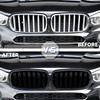 Для BMW 2015-2018 X5M F85 X6M F86 14-18 X5 F15 X6 F16 51117294485 51712334710 2 шт. Решетка переднего бампера из углеродного волокна Гоночная решетка