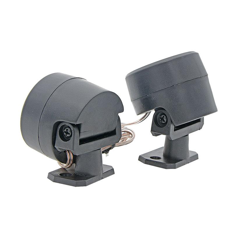 2 Pair Of 500w Pre-wired Dome Audio System Super Loud Tweeter Speakers For Auto Car