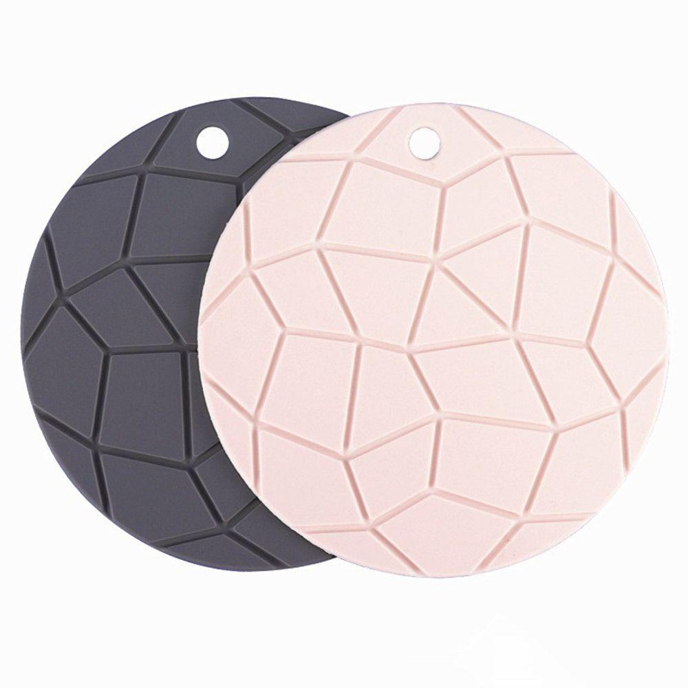 Non Slip Silicone Pot Mat Foldable Cup Mat Creative Tableware Pad Kitchen