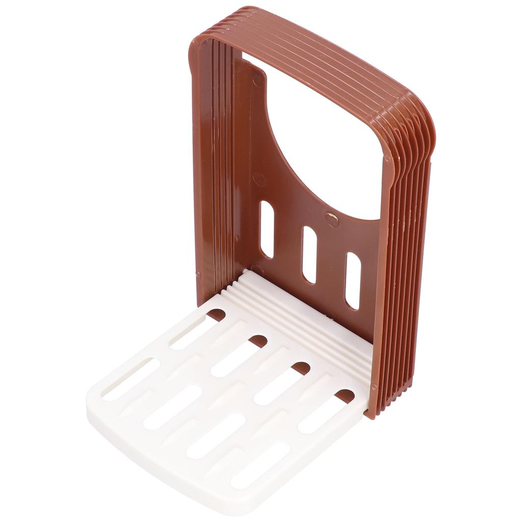 Bread Cutter ABS Foldable Adjustable Toast Slicing Cutting Machine Kitchen Accessory Coffee