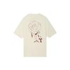 Jordan Футболка с вышитым розовым логотипом Vintage Capsule из коллекции X Teyana Taylor (Азиатское издание) Женские топы бежевые FB2641-113
