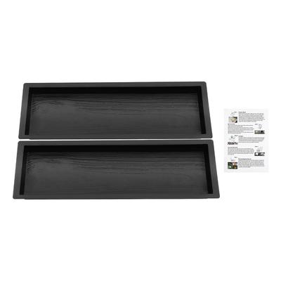 Набор из 2 форм для дорожек, Форма для каменной дорожки в форме деревянной доски, Формы для бетонных дорожек сделай сам, Формы для мощения