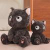 Плюшевая игрушка Yousheng Black Cat для любителей игр, мягкая игрушка в виде милого персонажа мультфильма, плюшевая кукла для детей и взрослых, коллекционеров игр