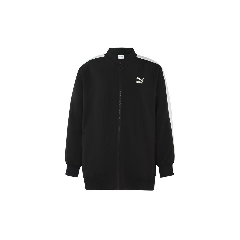 Puma Классические Бомберы Женские Черный Бейсбольный Воротник Утепленные Другие 530275-01