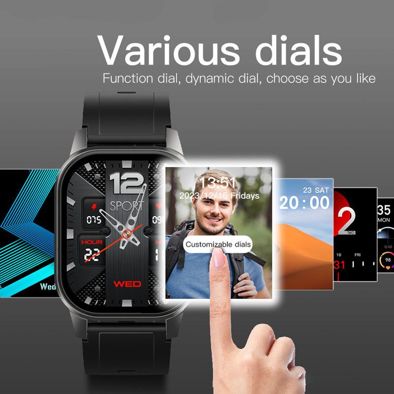 AMOLED экран 2.1 подключаемый GPS упражнения кислород крови HRV мониторинг сердечного ритма 4G телефон часы