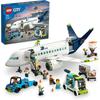 Конструктор LEGO City Пассажирский самолет для детей 7-9 лет Блоки-транспорт
