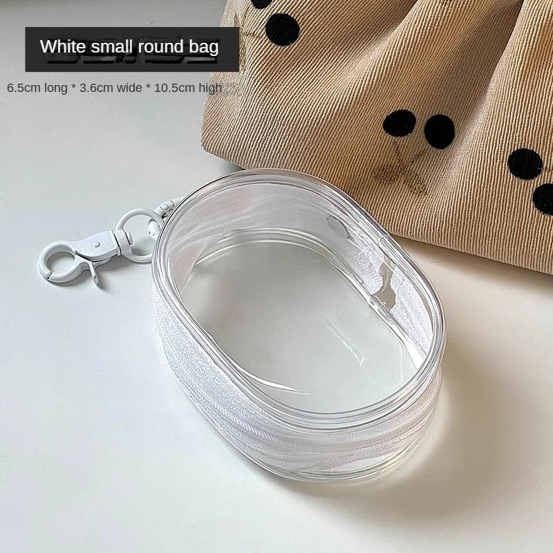 Органайзер для украшений Прозрачное хранение Коробка для хранения кабелей для передачи данных Дорожные чехлы для хранения наушников и зарядных устройств Пылезащитный кейс