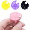 Palette Mini Nail Art Plastic Dish Finger Ring Acrylic Painting Drawing Holder