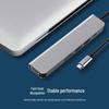 6-в-1 концентратор Type-C: USB-удлинитель для телефона, кардридер, зарядное устройство, 4K HDMI для ноутбука