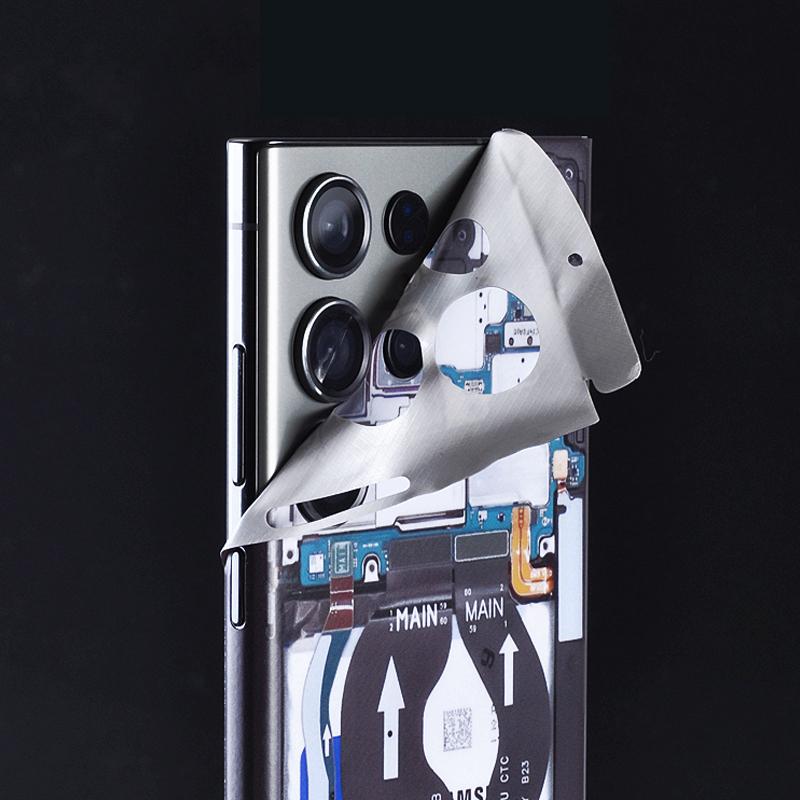 Для Samsung Galaxy S23 S24 Ultra S23 S24 Plus разборка мобильного телефона задняя пленка наклейка