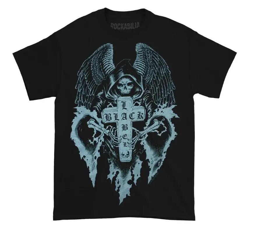 Футболка с графическим принтом Rock Band Heavy Metal Винтажная Женская Мужская Модная Повседневная Y2k С коротким рукавом Большого размера Унисекс