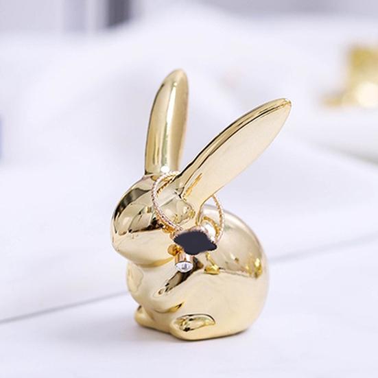 Прочная фигурка слона, очаровательная декоративная небьющаяся настольная мини-статуэтка кролика слона, украшение для дома