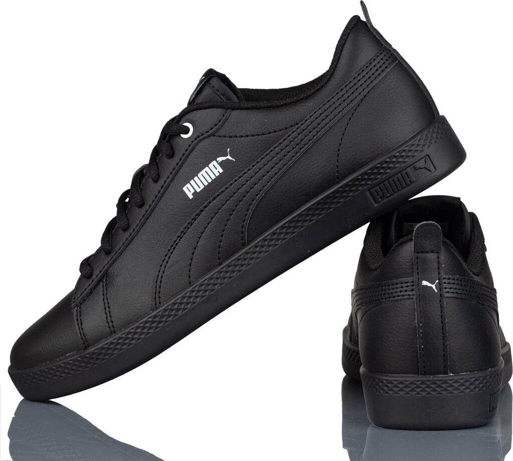 Кроссовки Puma Smash V2 Leather Women black/black
