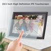 Andoer 18.5 Inch Large WiFi Digital Photo Frame Cloud Digital Picture Frame Wall Mountable 1920*1080 IPS Screen Touch