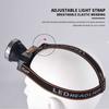 Портативный налобный фонарь 5 Вт LED 1000LM, легкий налобный фонарь, уличный USB-фонарь для кемпинга, ночной рыбалки с 3 режимами
