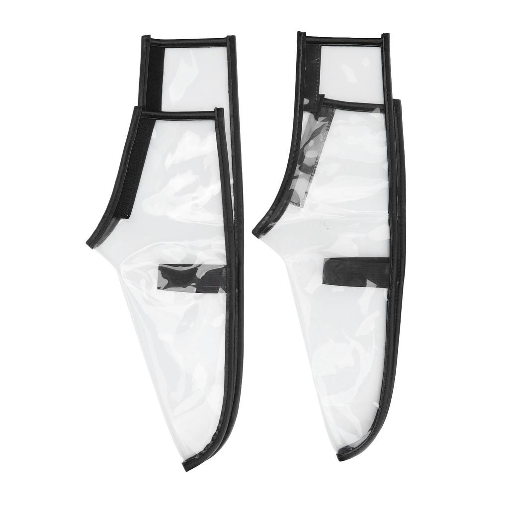 Складной чехол для обуви парикмахера, многоразовый чехол для обуви для салона, прозрачный чехол для обуви для массажных салонов, спа-салонов