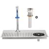 Push Type Faucet Cup Holder Rinser Glass Washer for Bar Coffee Restaurant Home Kitchen