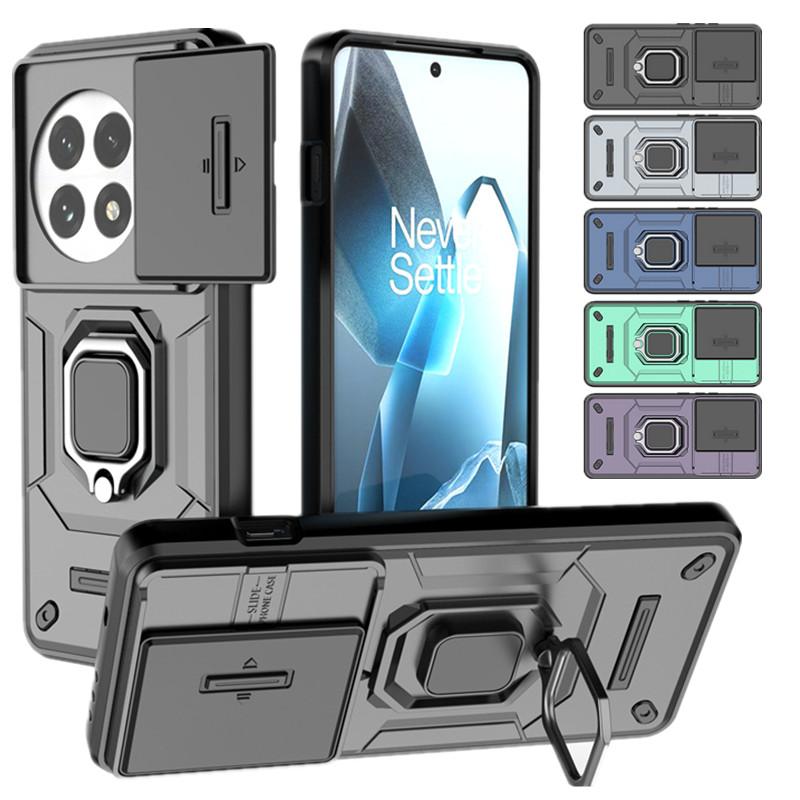 Armor Shockproof Case For OnePlus 13 5G One Plus 13R Protective Cover Ring Magnetic Stand Holder Coque Fundas Capa