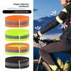 Bicycle Riding Night Running Highlight Reflective Elastic Wrist Guard Band Night Arm Band Warning Single Bracelet Band