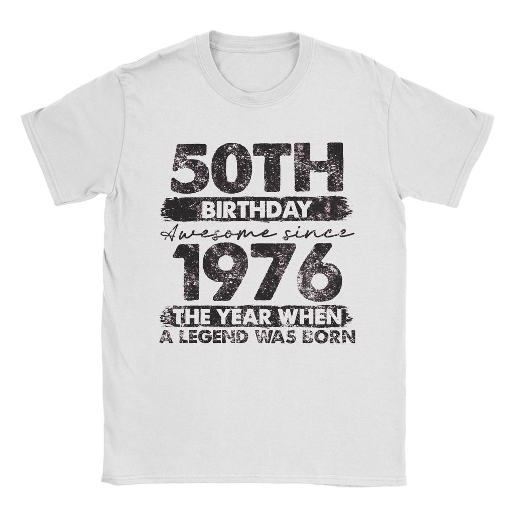 Vintage 1976 Limited Edition T Shirt Beach  Hipster TShirts Unisexs 100 Cotton O Neck Plus Size Tees ShortSleeved Retro Tshirt