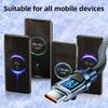 120W LED Digital Display Quick Charge USB Type C Cable For Huawei Fast Charging Data Cord