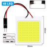 1/4/10 PCS C5W Festoon LED Bulb 31mm 36mm 39mm 41mm T10 W5W LED COB Light 12V White 7000K Car Interior Dome Reading Trunk Lmaps Dome Lights 6