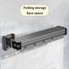 Балконная настенная выдвижная складная сушилка для одежды Вешалка для одежды Экономия места Складная сушилка