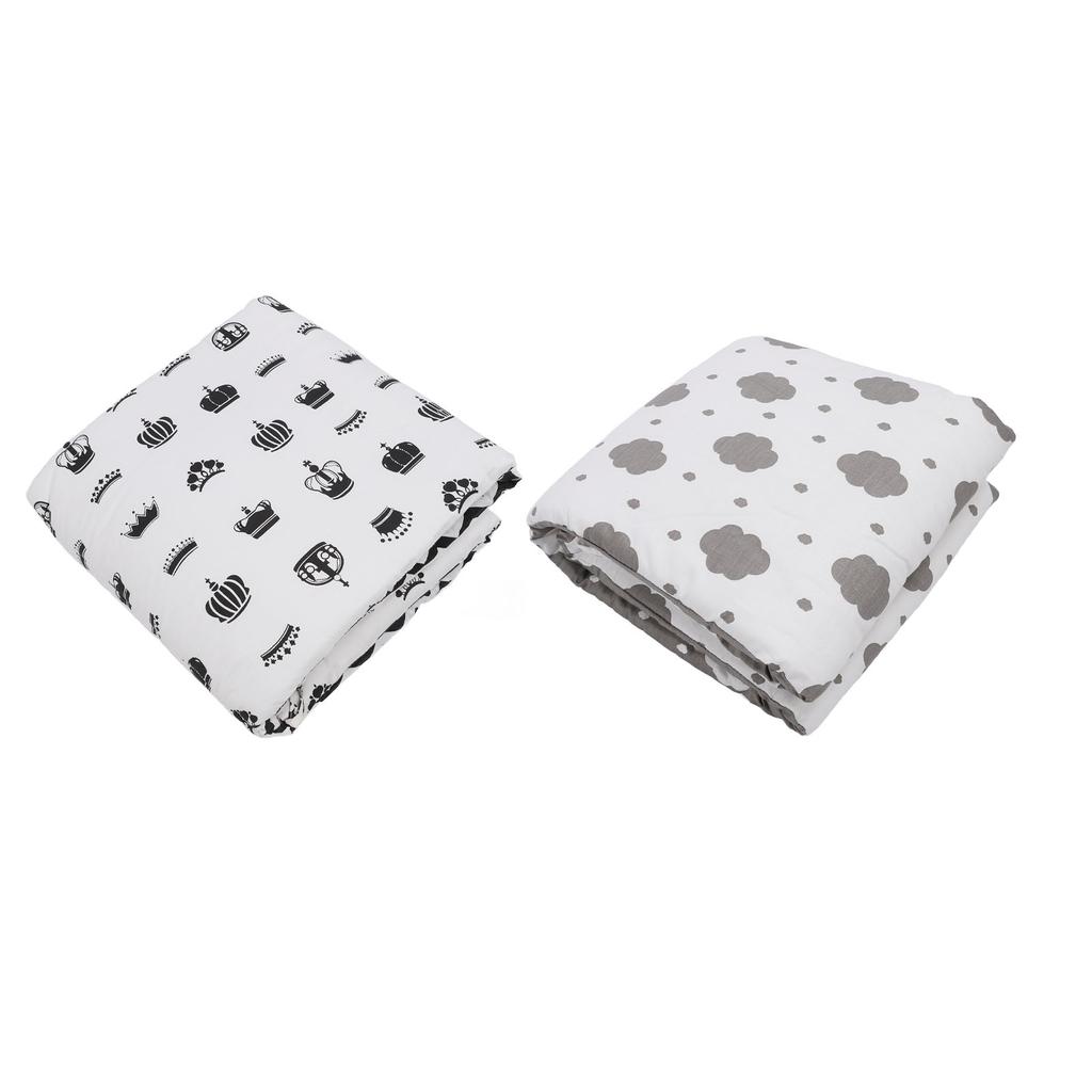 Baby Cot Bumper Pure Cotton Soft Anti Collision Prevent Falling Crib Around Cushion Infant Bed Guard