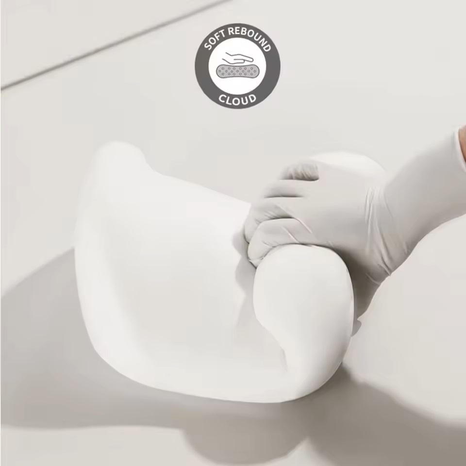 Подушка для автокресла, регулируемая поясничная поддержка, подголовник, поясничная подушка, автокресло, пена с эффектом памяти, аксессуары для салона автомобиля, путешествия