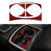 Cup Holder Cover Decals for Chrysler 300 2015 2016 2017 2018 2022 Accessories Carbon Fiber