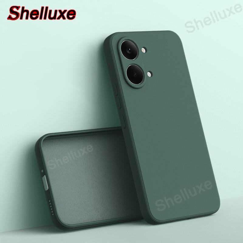 Shelluxe Квадратный Оригинальный Чехол из Жидкого Силикона Для Xiaomi POCO X8 X7 Pro Max PocoX8 PocoX7 Pro Глобальный Шелковистый На ощупь Мягкая Защитная Крышка для Телефона