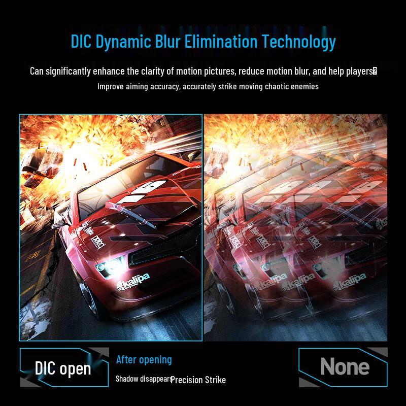 HKC FastIPS HDR400 Gaming Monitor Series CN plug (adapter included)