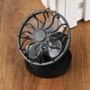 Clip Type Outdoor Solar Fan Portable Mini Fan Outdoors Tool Hiking Accessories