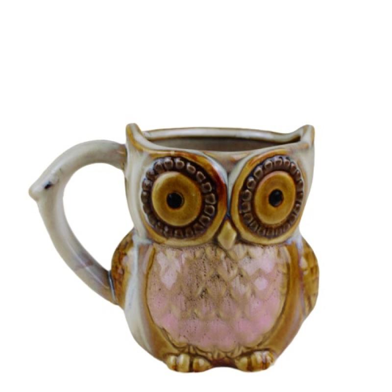 Привет керамическая сова чашка для воды кружка пивная чашка домашнее украшение