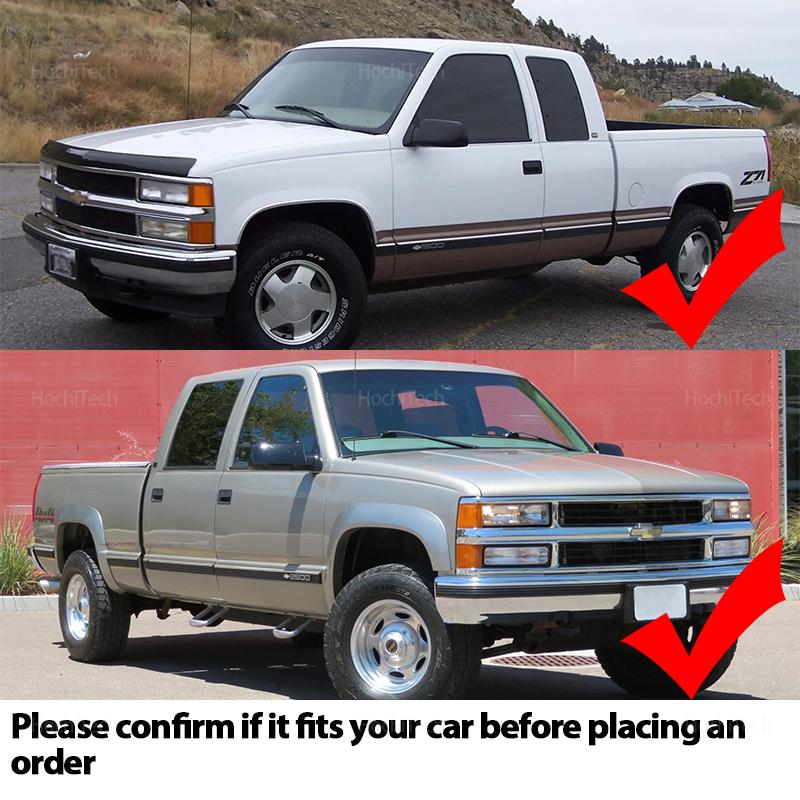 Черные Наружные Ручки Двери Передние Задние для Chevrolet Suburban Tahoe C1500 1995-2000 для GMC Yukon 15742229 15742230