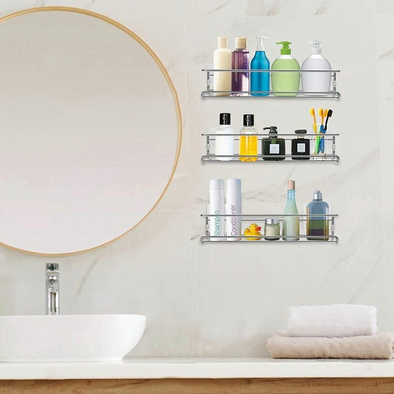 2/4PCS Hanging Kitchen Shelf Spice Shelf Wall-Mounted Kitchen Cupboard Doors