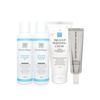 Derma House Отбеливающий Экономичный Большой Объем Набор из 4 Предметов: Тоник + Лосьон + Большой крем + Крем для глаз