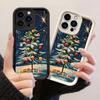 JT553 Винтажный рождественский принт для iPhone 17 16 15 14 13 Pro Max Samsung S26 S25 Ultra A17 A07 A56 A16 Xiaomi 15T Redmi 15c 14C Note 11 Мягкий чехол
