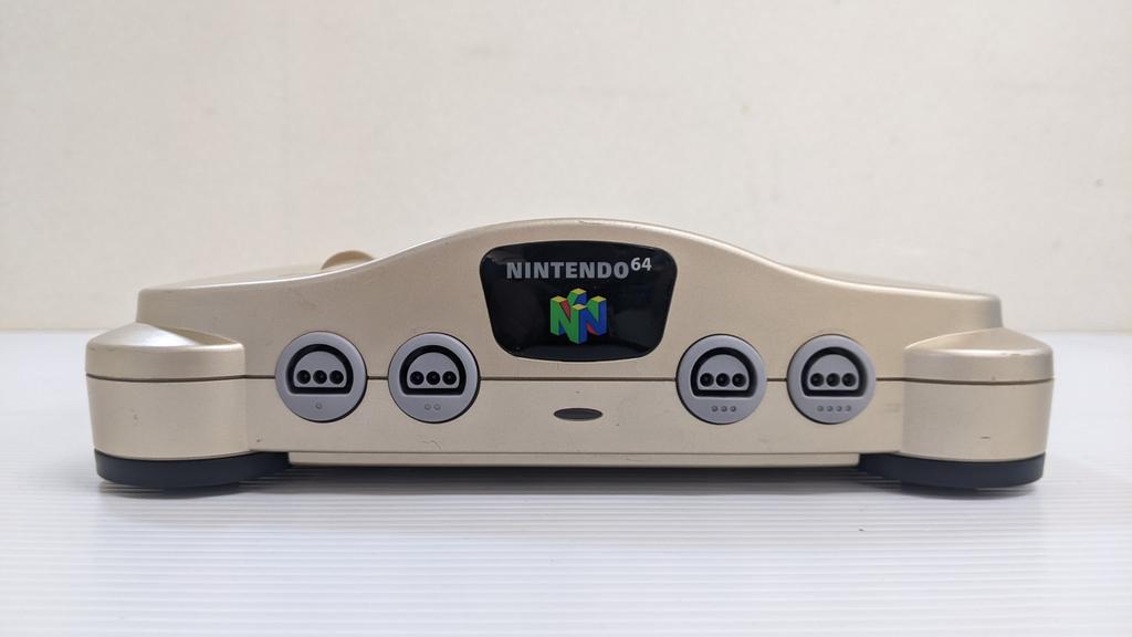 Восстановленная консоль Nintendo 64 N64 ЗОЛОТАЯ 1-15-3 Б/У
