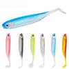 Colorful Soft Fishing Lures - 2.2g/7cm, Pack of 10 (Freshwater & Sea, Simulation Bait)